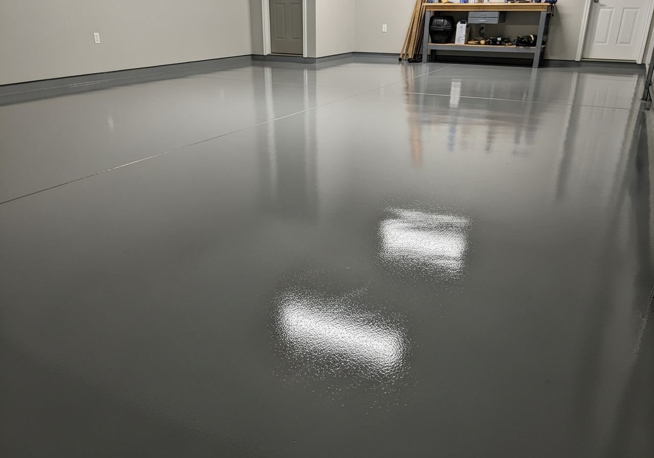 Epoxy floor coating - Gatineau