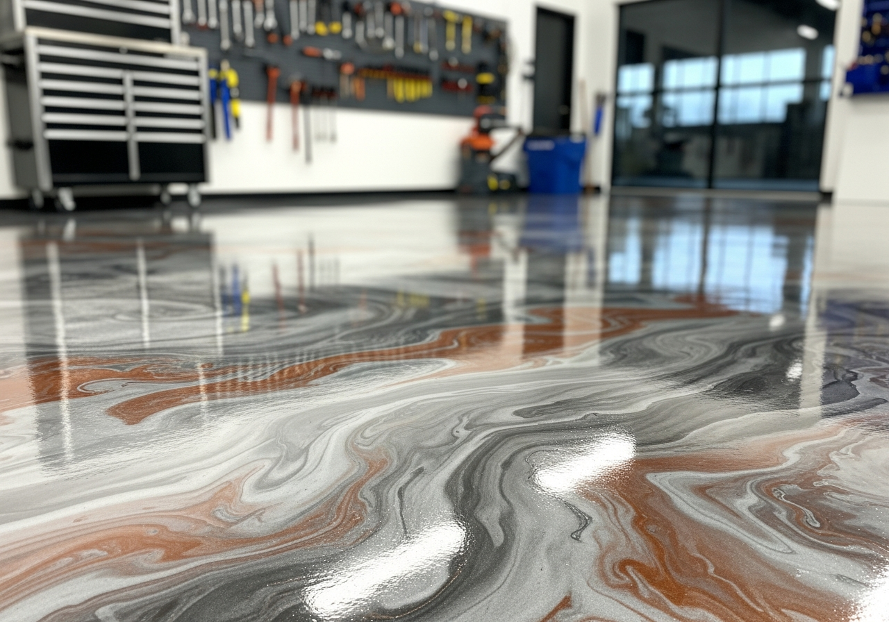 Metallic Epoxy Flooring – Gatineau