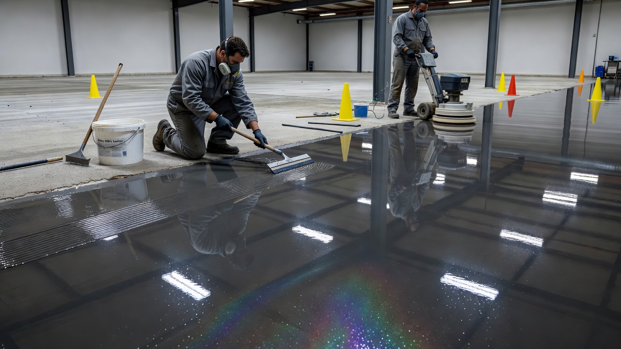 Epoxy Floor Coating – Montebello